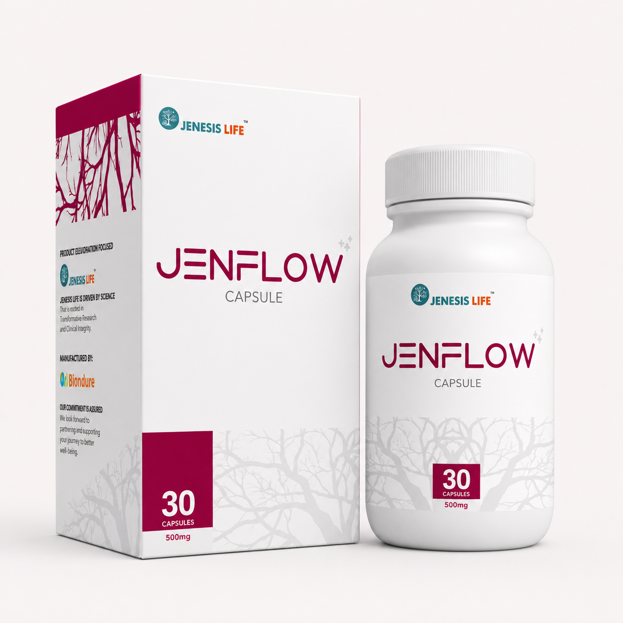 JenFlow™: Nattokinase & Grape Seed Extract Circulation Capsule