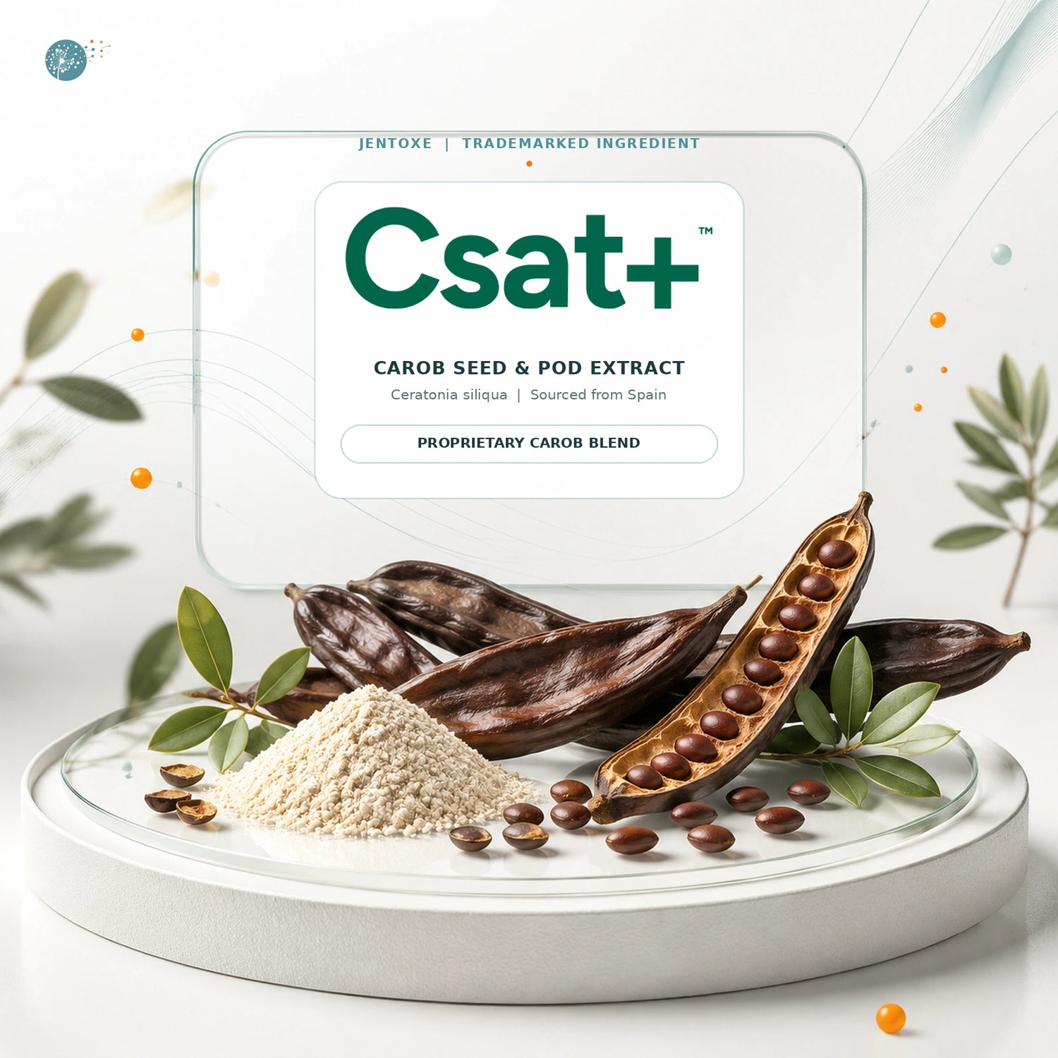 CSAT+ carob extract for appetite control and natural weight management