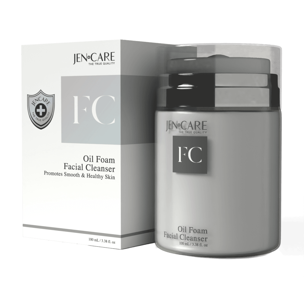 Jencare™ Oil Foam Facial Cleanser side 3
