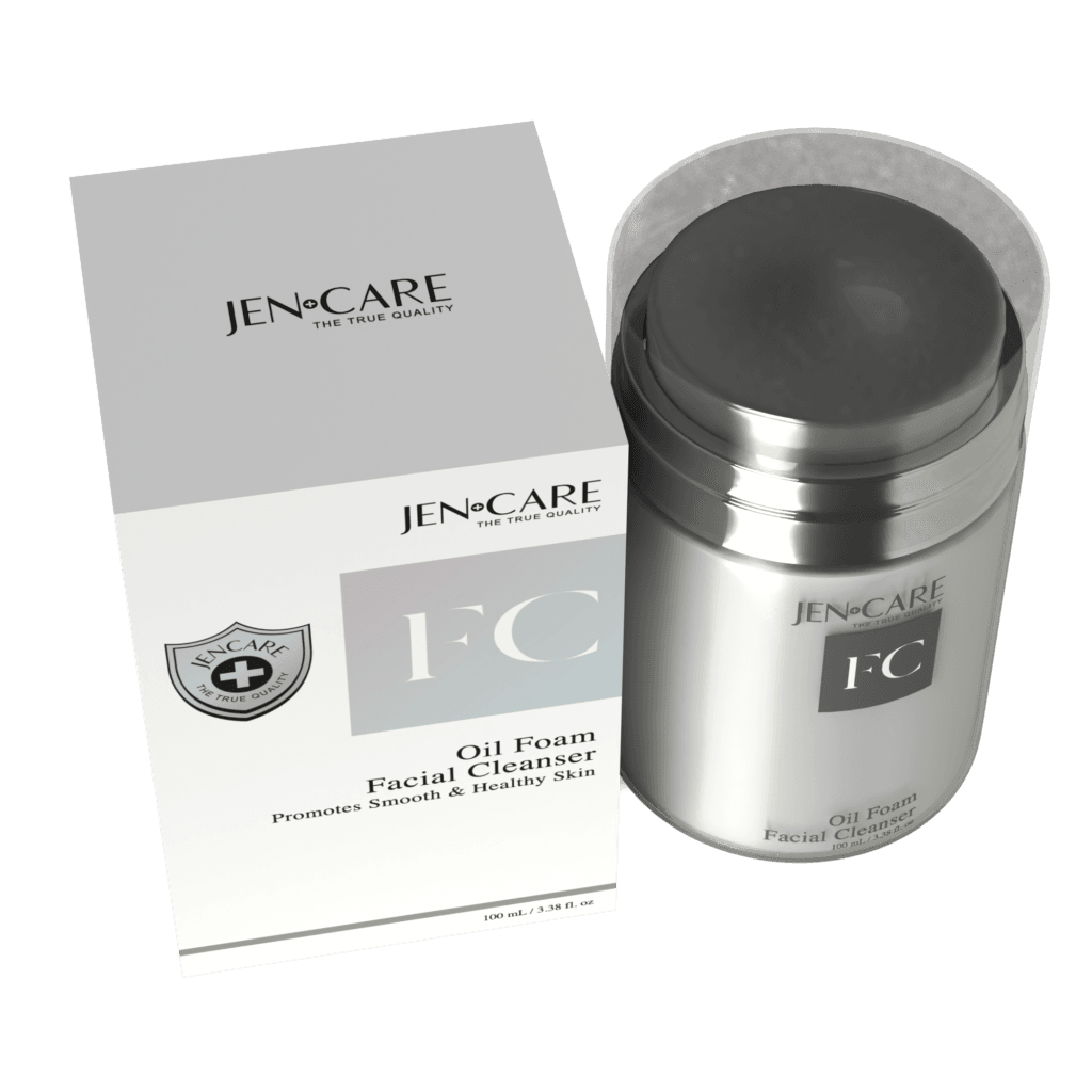 Jencare™ Oil Foam Facial Cleanser top